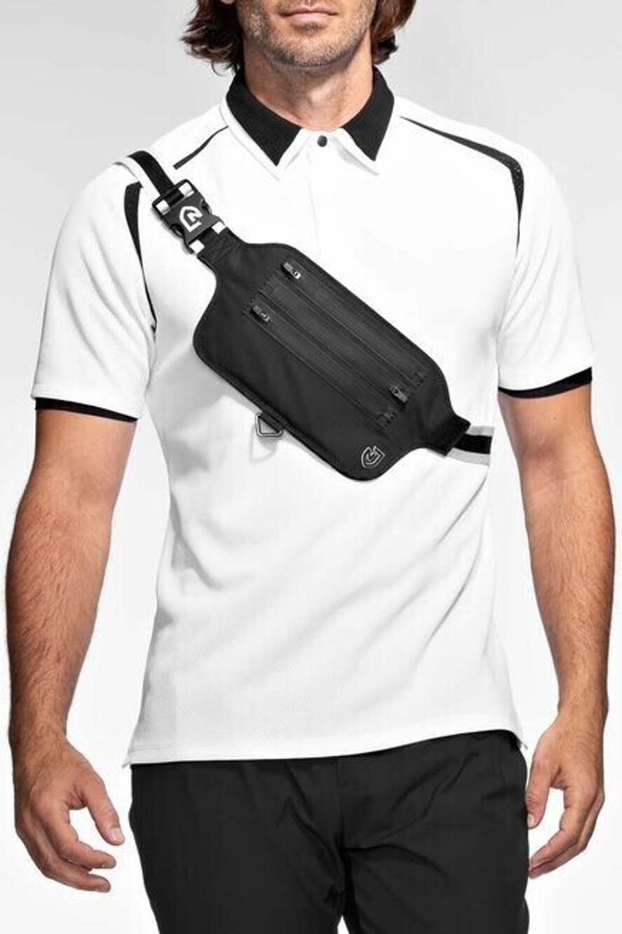 PXG x Nick Jonas Waistpack Belt Bag Fanny Pack Black NWT Golf Athleisure